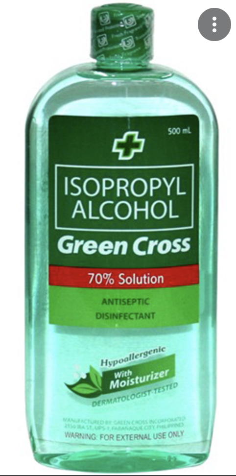 Green Cross 70% Isopropyl Alcohol 500mL
